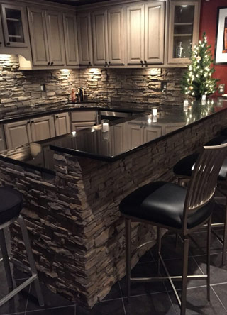 Kitchen Masonry Work