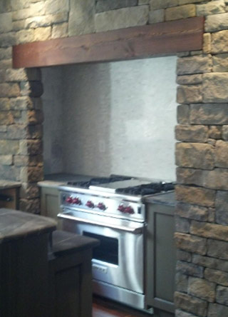 Kitchen Masonry Work